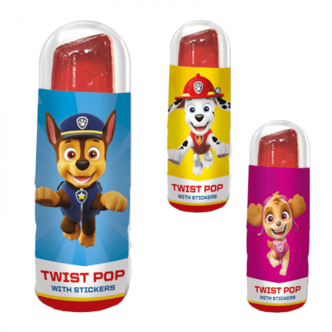 PAW PATROL TWIST POP ASST 15G